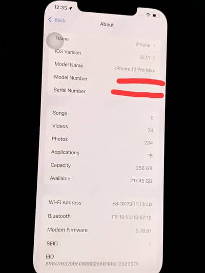 Apple iPhone 12 Pro Max 03061736915