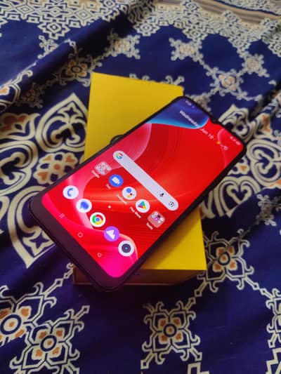 Realme C21 4/64 with box all to all ok 03190218358 cal me