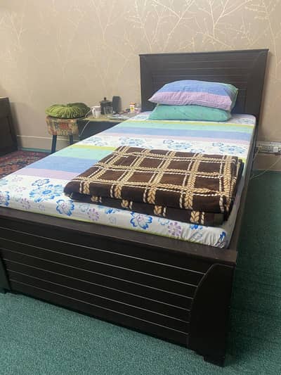 2 storage Single beds with side tables