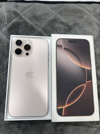 Apple iPhone 16 Pro Max 512 gb just box open