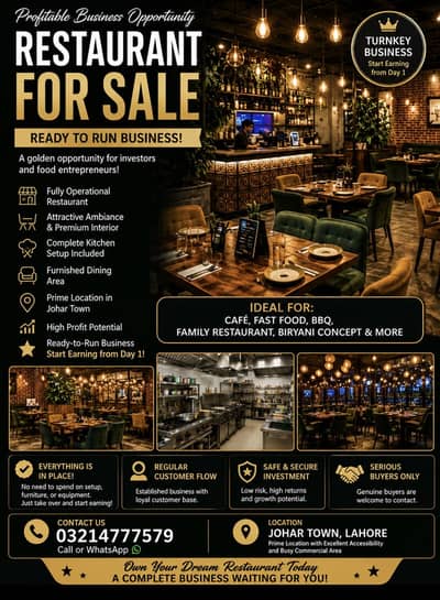 Cafe for sale