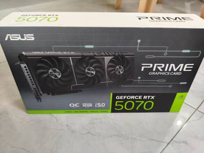ASUS Prime GeForce RTX 5070 OC 12GB GDDR7 Graphics Card