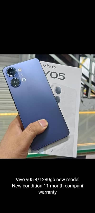 vivo y05 4/128gb New condition