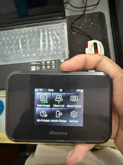 Docomo 4G+ Wi-Fi Device SH05L & W07 Unlocked All Network Working