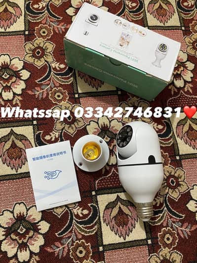 Wifi bulb camera for sale new ha bilkul