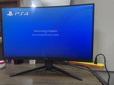 Gaming  curved monitor and Samsung LED