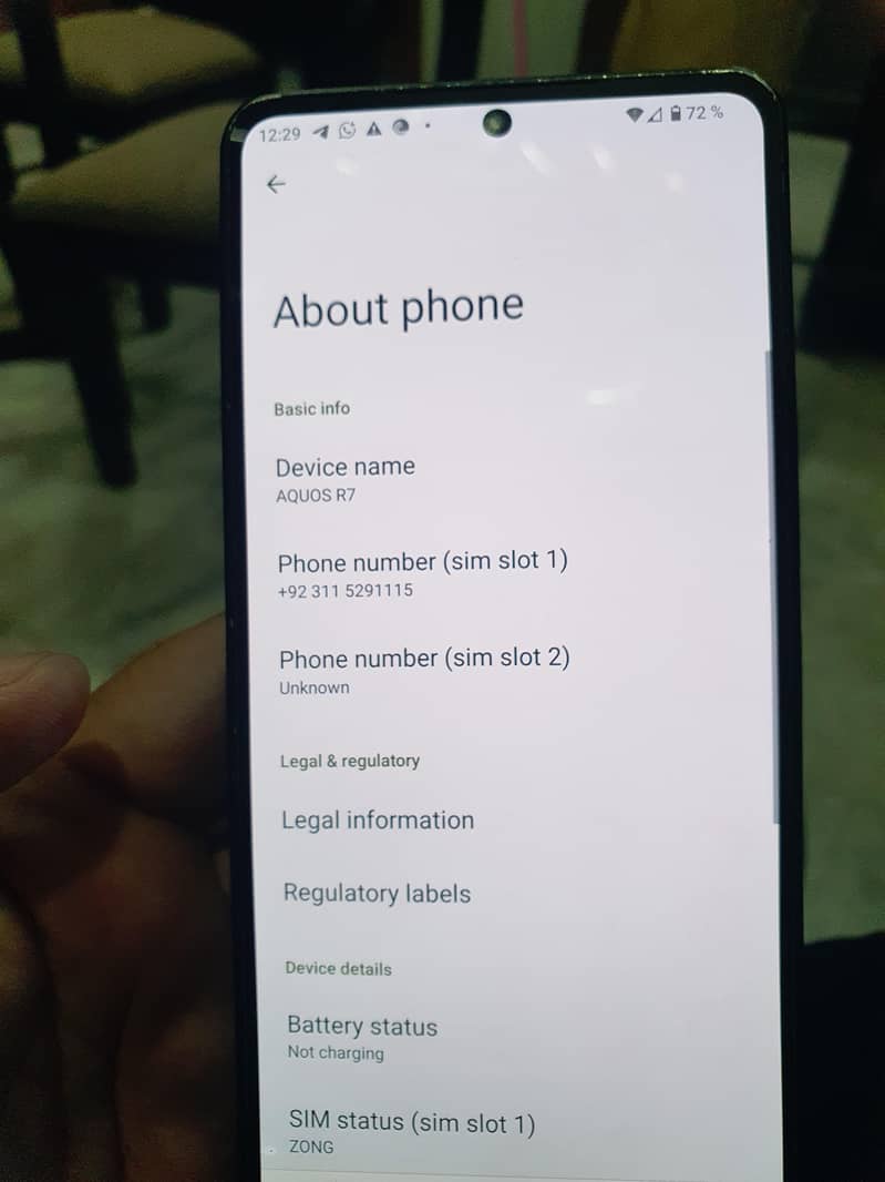 Sharp Aquos r7 6