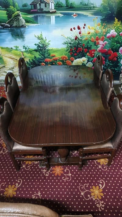 PURE WOOD DINING TABLE