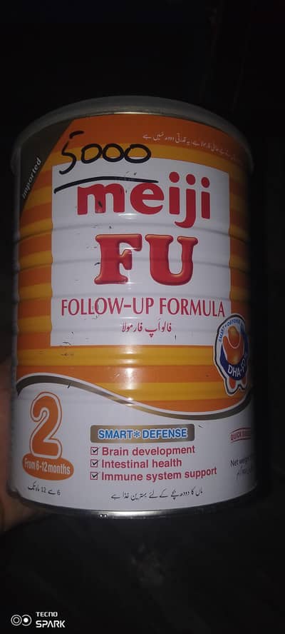 Meiji FU Stage 2 Formula 900g Tin Sealed Pack Exp 2027