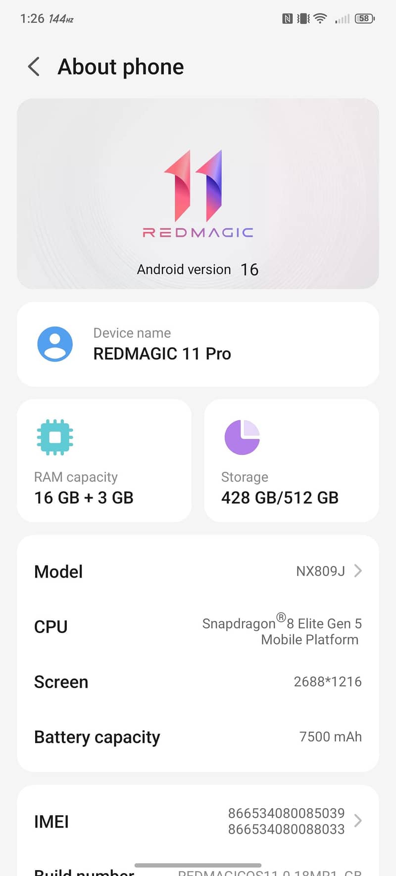 red magic 11 pro 0