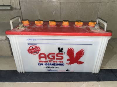 AGS 12v Battery Ws 165.105AH(20HR)