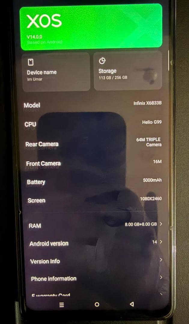 Infinix Note 30 6