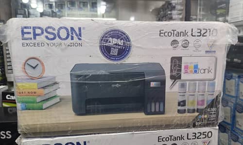 Epson L3210 L3250 L8050 Box pack Delivery All Pakistan