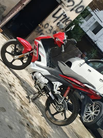 hi speed petrol bike