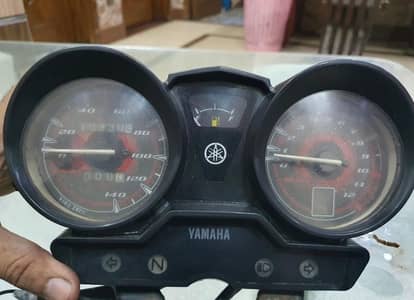 Yamaha ybr G 2017 model metter