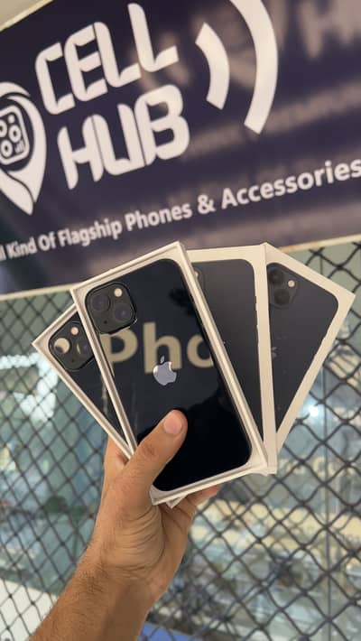 iPhone 13 128GB Non PTA Jv with complete box under warranty 1 year