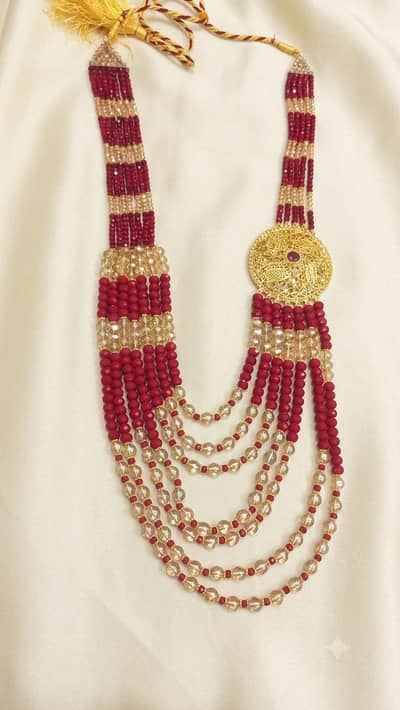 mala set and bridal heel
