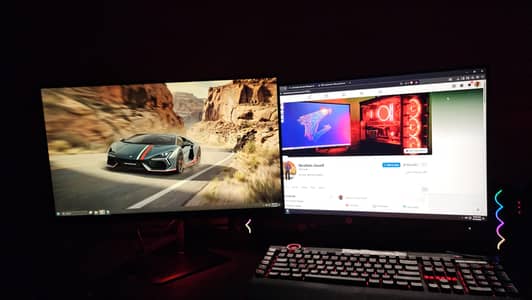 intel i7 9700k with b360 extreme wifi gaming setup 240 hz monitor