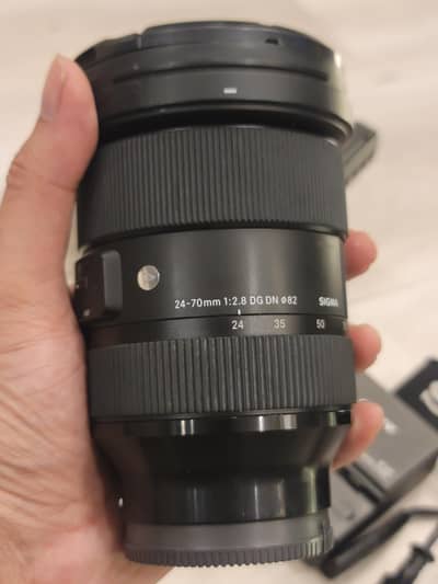 Sigma 24 70 f2.8 DG DN 1 , Sony Emount Lense
