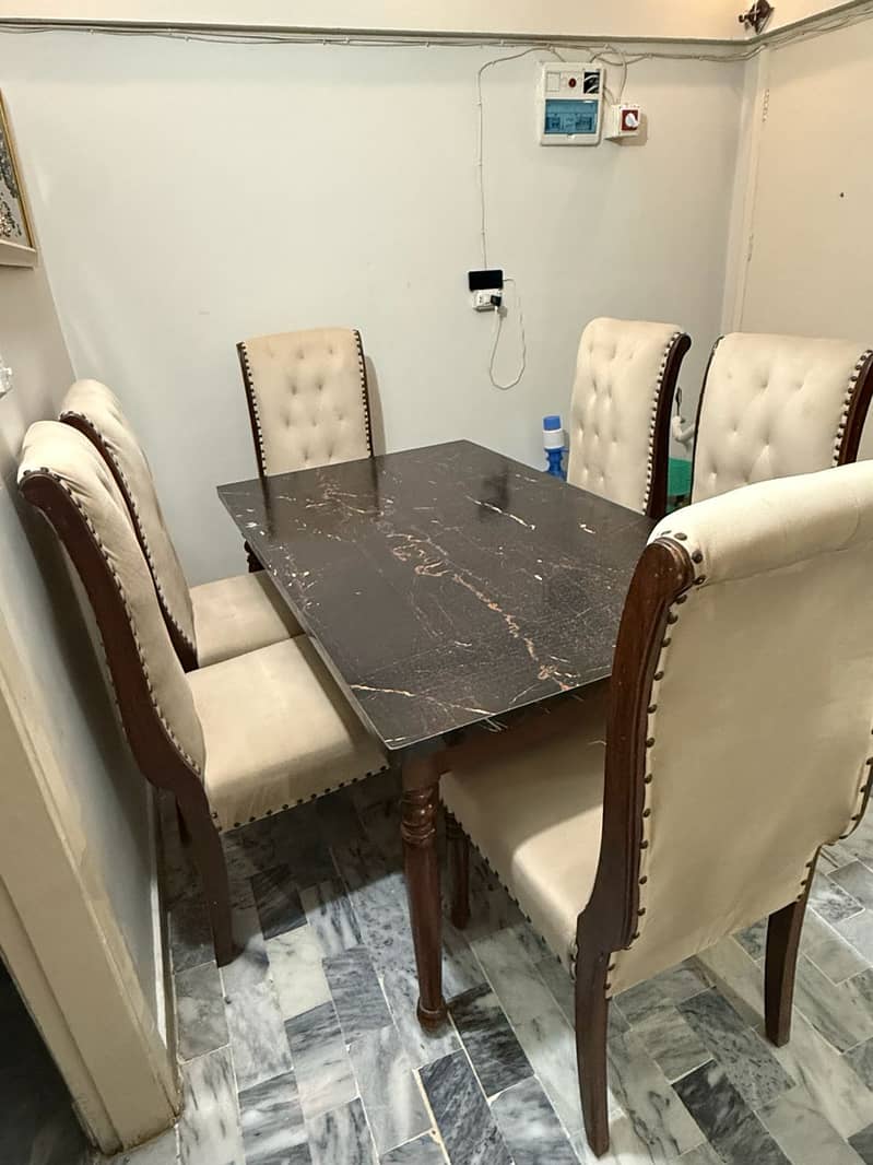 Dinning Table plus chairs 2