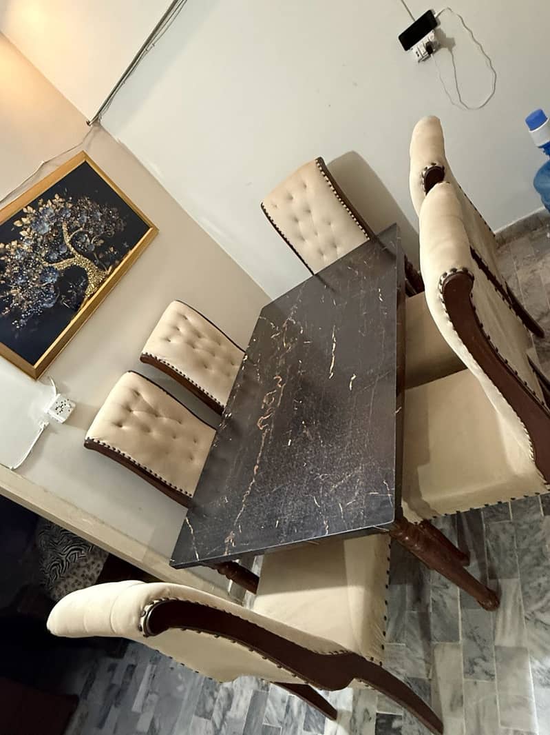 Dinning Table plus chairs 3
