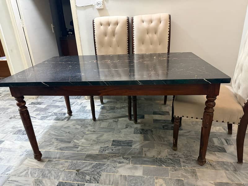 Dinning Table plus chairs 4
