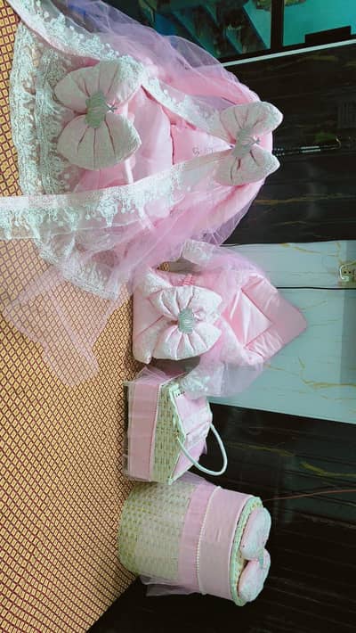 newborn baby girl welcome set