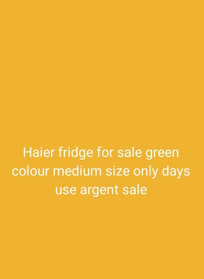 only 10 days use hua argent sale krna hai all ok hai