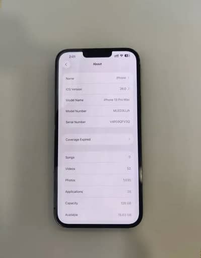 iPhone 13 Pro Max pta
