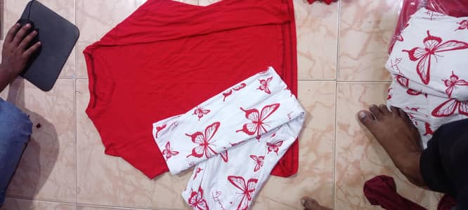 Noor fabric  night suit