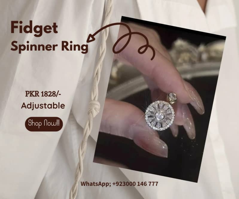 Fidget Spinner Ring 0