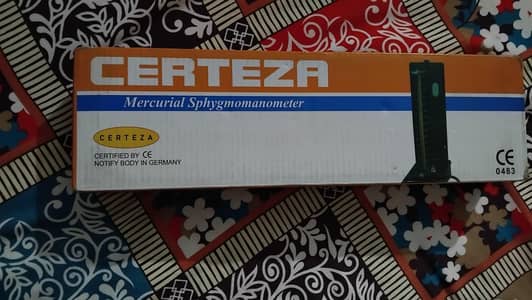 Certeza CR-2001 Mercury BP Apparatus / Sphygmomanometer