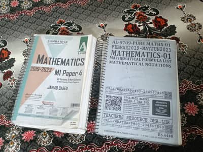 AS MATHS M1 P1 PAST PAPERS YEARLY UNSOLVED ALL VARIANTS WITH MS