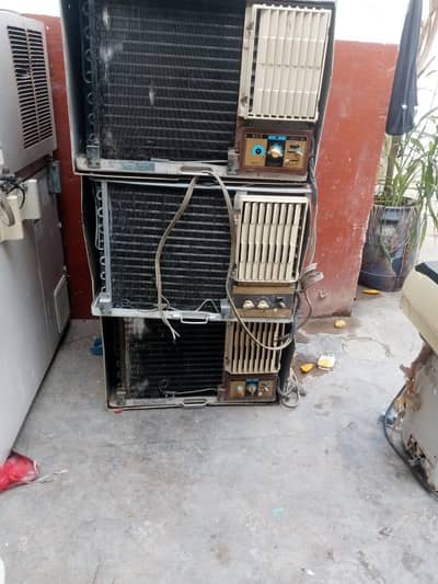 3 window ac hey general k (no Gass no grill)