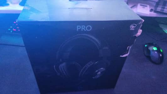 Logitech G Pro x gaming headset with blue voice