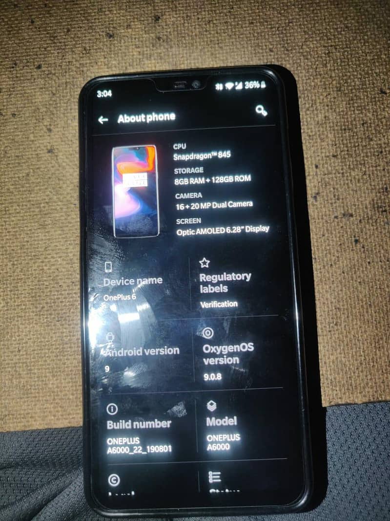 One Plus 6 1