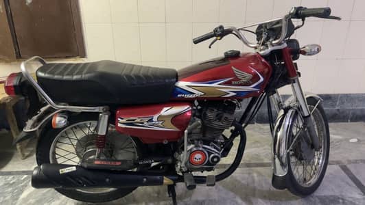 Honda cg 125 (2020) model All Faisalabad number