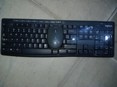 Logitech wireless keyboard +mouse