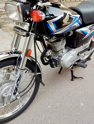 Honda CG 125 2025 Black LusSsh Febulus Gift For Honda Lovers!