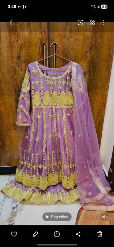 double flare lehnga