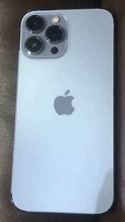 Apple iPhone 13 Pro Max 256 GB sierra Blue 4 month sim time available