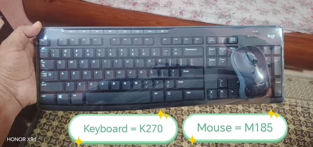 Logitech Keyboard and Mouse