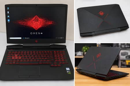 HP Omen 15 Gaming Laptop i7 7th Gen GTX 1050 Ti 16GB RAM SSD + HDD