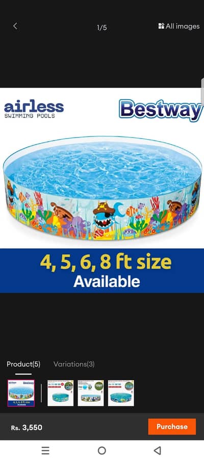 8 foot swiming pool best way