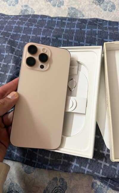 Apple iPhone 16 Pro Max  Pta Approved Physical dual SIM