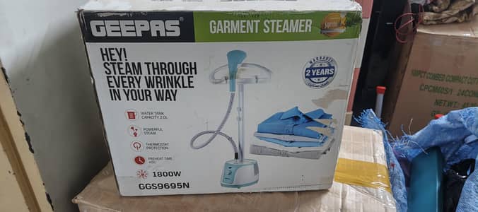 brand new geepas clothes steamer