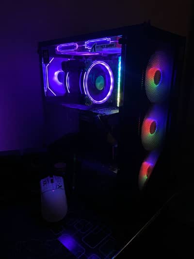 Gaming case with 3 RGB fans (only case)