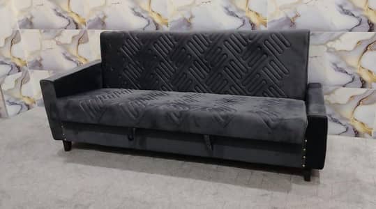 Brand new Sofa cum bed with storage