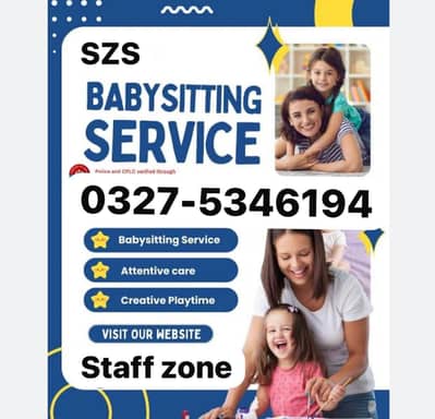 Experienced Babysitter & Nanny Available in Islamabad