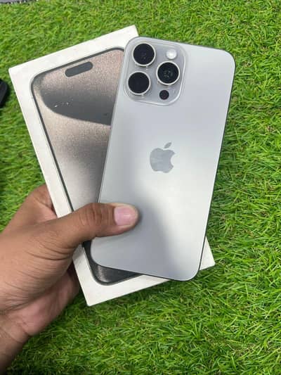 iPhone 15 Pro Max 256Gb Non-PTA Jv 86% Box